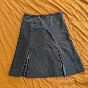 Vintage Nougat London Brown Suede Skirt